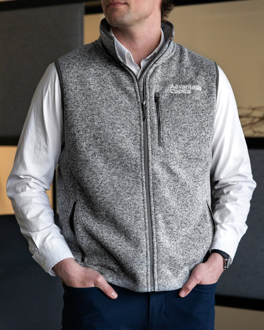 LL Bean Fleece Sweater Vest